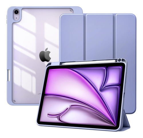 Funda P/ iPad Air 11 M2 2024, Con Portalapices-lavanda
