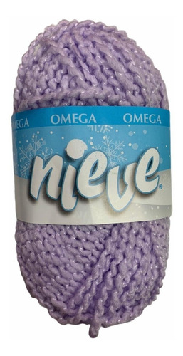 Estambre Nieve Paquete De 6 Madejas De 45 Gramos Color Lila