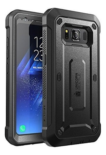 Funda Para Samsung Galaxy S8 Active Color Negro Comoda