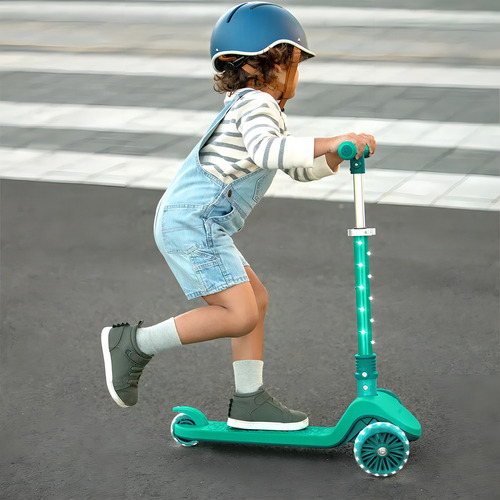 Jetson Nova Scooter De Pie Plegable Luces 3+ Color Azul Celeste Nova Azul