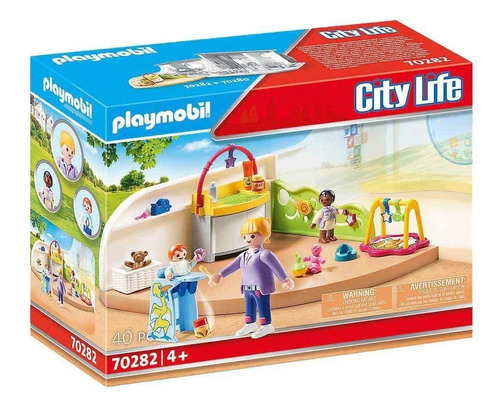 Playmobil City Life Habitación De Bebés 70282 Intek