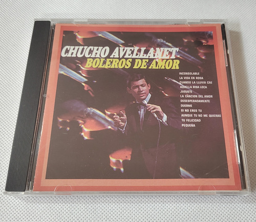 Cd Chucho Avellanet Boleros De Amor Original 