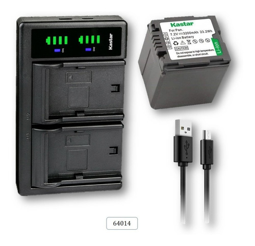 Cargador + Bateria Mod. 64616 Para Can0n Ivis Hf100
