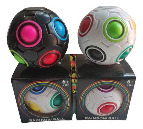 Cubo Yj Rainbow Ball Negra O Blanca