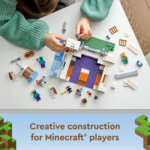 Set De Juguetes De Construcción Lego Minecraft The Ice Castl