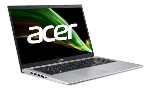 Imagen 2 de 5 de Laptop Acer Aspire 5 A515-56 pure silver 15.6", Intel Core i3 1115G4 4GB de RAM 128GB SSD, Intel UHD Graphics Xe G4 48EUs 1920x1080px Windows 10 Home