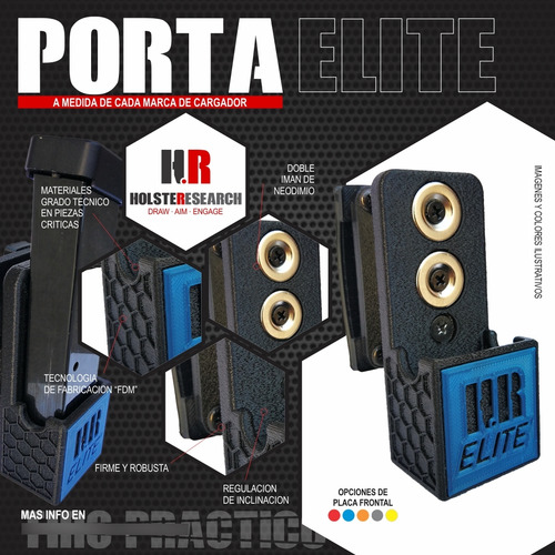 Kit Elite 2011 Tiro Practico Ipsc - Holster Research