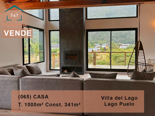 (065) Lago Puelo (villa Del Lago) Casa De Con 1000 M2 De Terreno