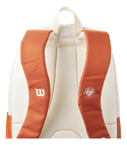 Mochila Raquetera Wilson Roland Garros Team Palermo Tenis Cream/ Clay