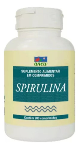 Spirulina Anew 200 Comprimidos 80g