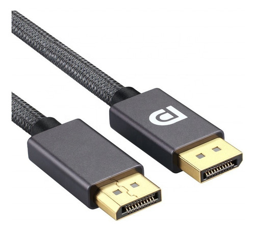 Imagen 5 de 6 de Cable Displayport V1.4 2m Dp Uhd 165hz (2k) 4k@144hz 8k@60hz