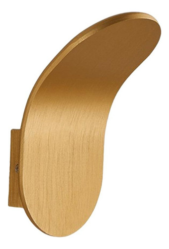 * Lámpara De Aplique De Pared Moderna Hacia Arriba 230v Oro