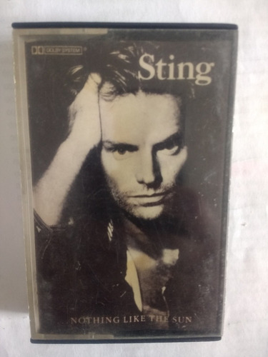 Sting Nada Cómo El Sol Nothing Like The Sun Cassette Orig