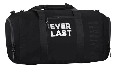 Bolso Everlast Original Deportivo Urbano Bolsillos Gimnasio Viaje Gym Bolsillo Lateral Para Calzado Reforzado Lavable 