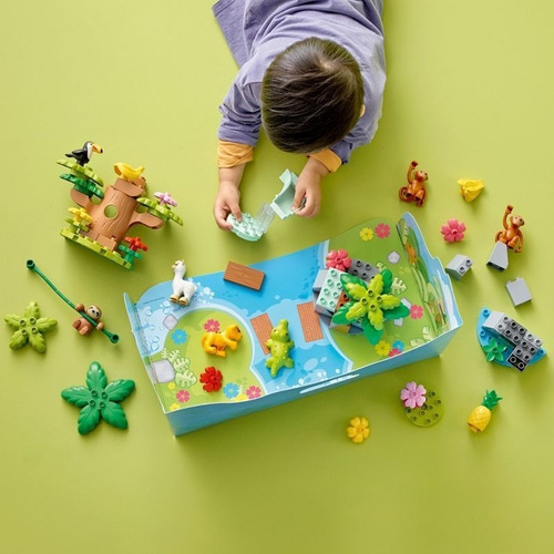 Kit Lego Duplo Fauna Salvaje De Sudamérica 10973 71 Piezas 71