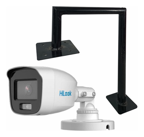 Kit Cámara Tipo Bala Thc-b129-p + Brazo Metálico