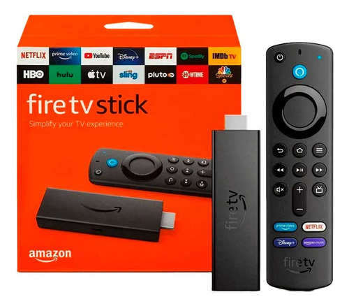 Fire Tv Stick 3ra Gen Con Control Tv Y Botones Aplicaciones