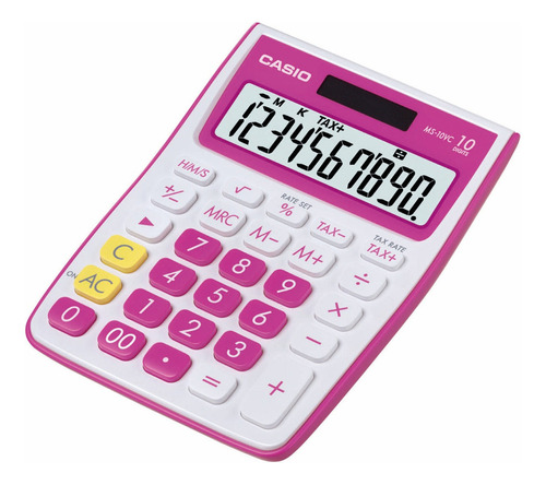 Calculadora Para Escritorio Casio Original Ms-10vc-rd