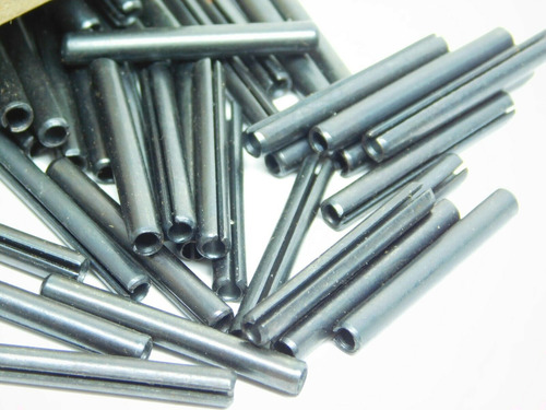 ( 10-50-100 ) 5/32 Dia. X 1-1/4 L. Plain Black Steel R Yyh
