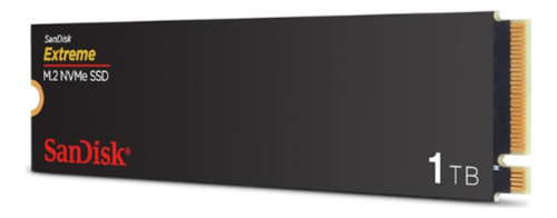 Disco Duro Ssd Interno Sandisk Extreme M.2 Nvme 1 Tb Gen 4.0 Negro