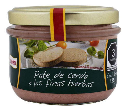 Paté De Cerdo Louriño A Las Finas Hierbas 125 G