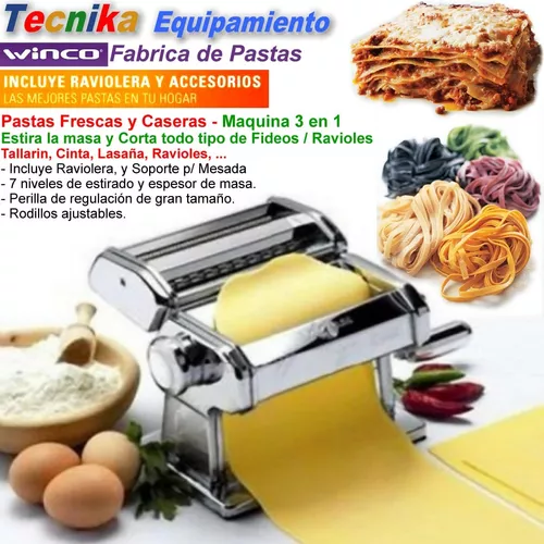 Maquina Pasta 7 Espesores 15cm