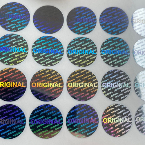Imagen 2 de 3 de 200 Sellos Holográficos Original Garantía