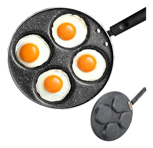 Sarten Antiadherente 4 Espacios Para Hotcakes Huevos Waffles