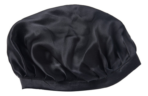 Gorro De Noche Suave Blando Seda Hecha Para Mujer