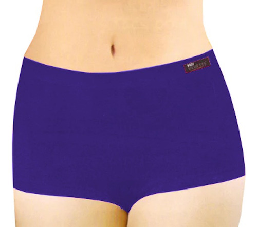 Boxer Cachetero Body Siluette Modelo 2534 Bambú Uva Mediana