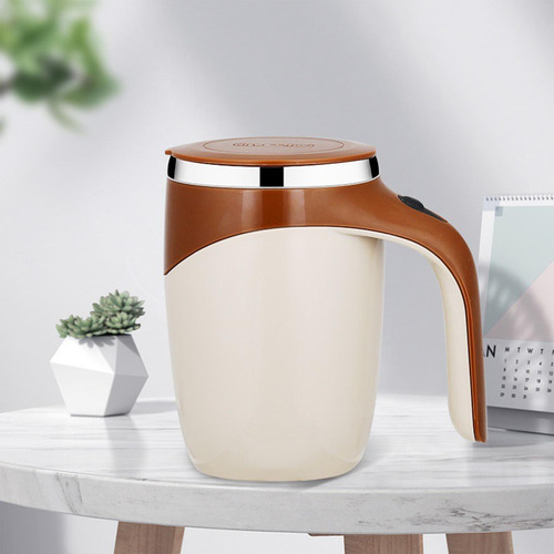 Taza Café Automezclante Giratoria Magnética 380ml Café