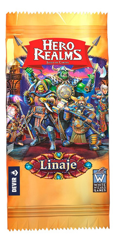 Juego De Mesa Hero Realms Sobre Linaje Devir Muy Lejano