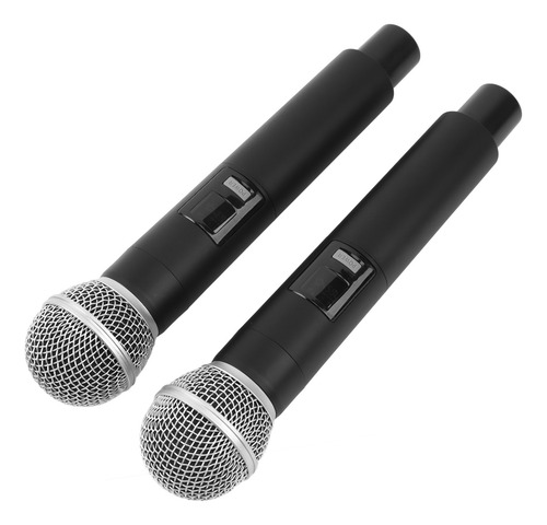 Sistema De Micrófono Portátil Micrófono Inalámbrico 1 Para 2
