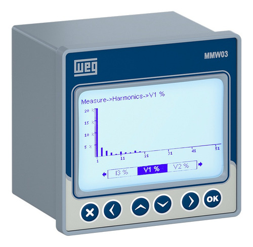 Multimedidor De Energia Weg Trifásico Mmw03-m22chb 14387025