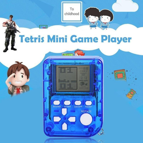 Mini Game Play Tetris Vintage 99 Juegos En 1 Colores