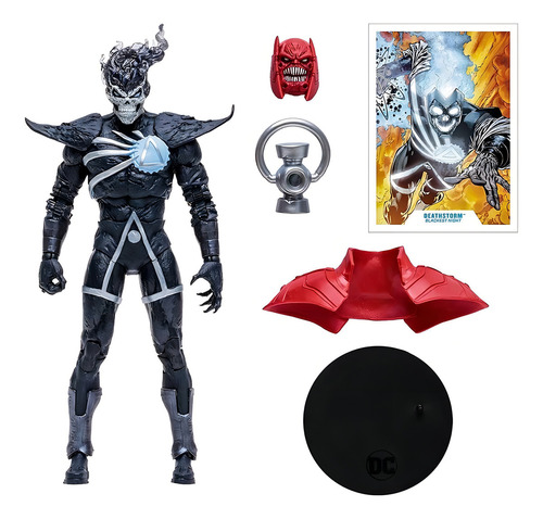 Dc Multiverse Deathstorm Blackest Night Mcfarlane