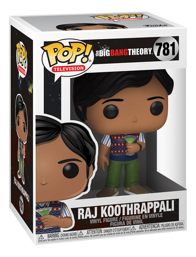 Raj Koothrappali #781 - The Big Bang Theory - Funko Pop!
