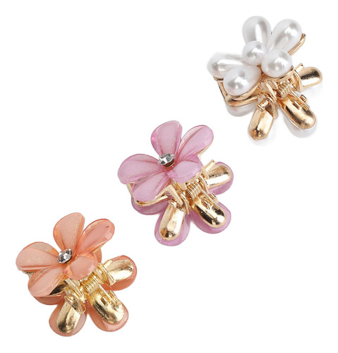 New Pinzas Para El Pelo Con Forma De Flor, 18 Unidades, S