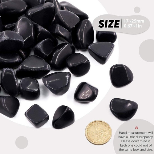 Obsidiana Negra Natural A Granel De 800 G For Curación