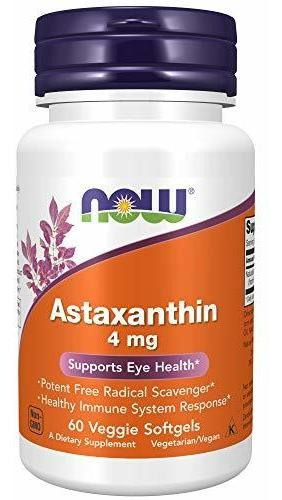 Now  Suplementos Astaxantina 4 Mg, Características Zanthin