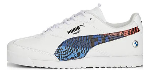 Tenis Puma Bmw Hombre Motorssport Roma Via Blanco Azul