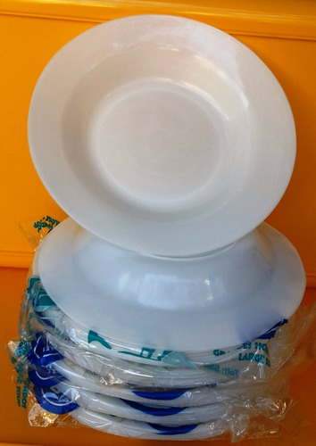 Imagen 7 de 8 de Platos Plasticos Rehusables Nº 10 Precio Por X 4 Paquetes