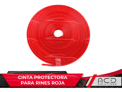 Tira Cinta Goma Protectora Filo De Rin Adherible 8 Metros