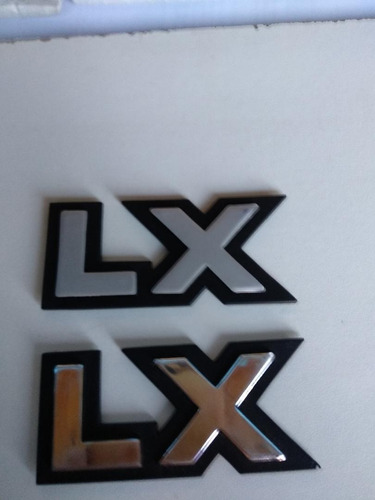 Insignias Lx Mate O Cromada De Baul De Ford Sierra Y Escort