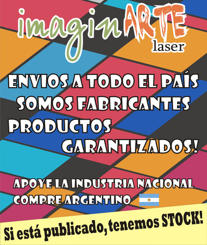 Maqueta Encastrable Avión Biplano 22 Cm. - Imaginarte Láser Madera