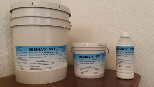 Primer Sellador 5x1 Resina Acrilica Base 2pz De 1 Litros