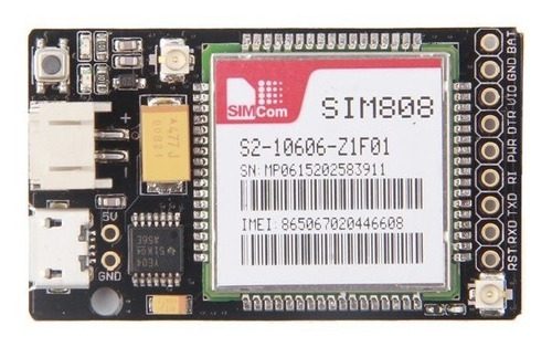 Imagen 2 de 6 de Modulo Lonet 808 Gsm / Gprs / Gps Sim808 - Arduino, Pic, Avr
