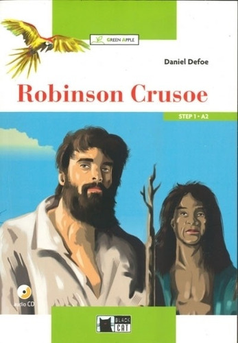 Robinson Crusoe - Ga 1 (A2), de Defoe, Daniel. Editorial Vicens Vives/Black Cat, tapa blanda en inglés internacional