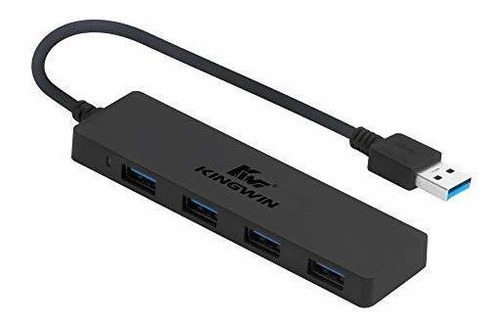 Kingwin Usb Hub 4 Puertos Usb 3.0 Concentrador De Datos Ssd