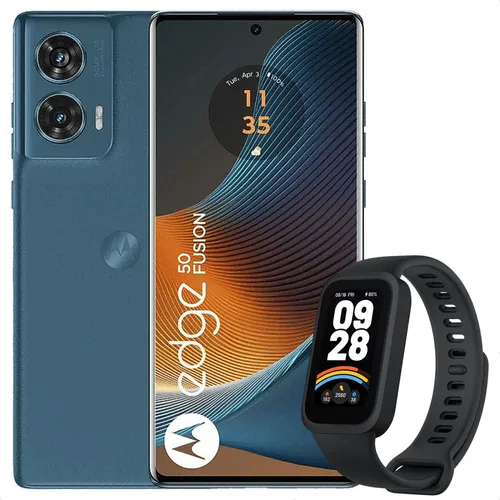 Motorola Edge 50 Fusion 5g 256gb/8gb Verde + Band 9 Active